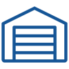 2000 sq feet ware house